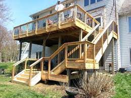 Stair Layout Design Ideas Pictures Remodel And Decor Deck Designs Backyard Stair Layout Deck Stairs