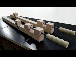 Homemade wood clamp constructed from pine and threaded rods. Making Diy Woodworking Clamps Jobs Ecityworks