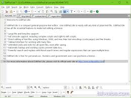 Der text editor pro (früher unter dem namen editbone bekannt) ist ein mächtiger editor mit . Download Editpad Lite 8 2 5