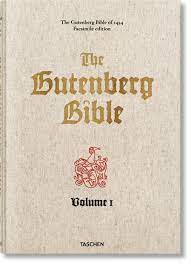 But neither printing nor movable type was actually invented by johannes gutenberg, nor did he print the first book. The Gutenberg Bible Of 1454 Fussel Stephan 9783836562218 Amazon Com Books