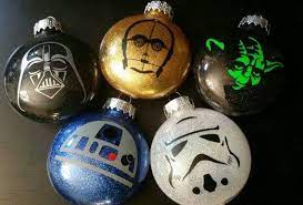 How to make diy star wars lightsaber christmas lights perfect for your christmas tree or even year round star wars decorations. Star Wars Ornaments Star Wars Christmas Ornaments Kids Christmas Ornaments Diy Christmas Ornaments