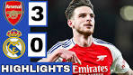 Arsenal vs Real Madrid (3-0) Extended HIGHLIGHTS | UEFA ... - YouTube