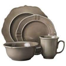 The scalloped edges add elegant detail to this stoneware set, while the mocha color coordinates with a variety of color schemes for versatile. Threshold 16 Piece Wellsbridge Dinnerware Set Mocha Dinnerware Set Dinnerware Sets Dinnerware