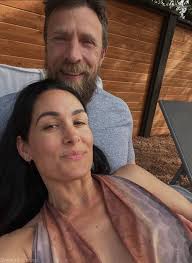 Bryan Danielson with his wife Brie Bella ❤️❤️❤️