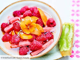 Recette Salade De Fruits D Ete Ingredients 4 Personnes 1 Belle Tranche De Pasteque 2 Recette Salade De Fruits Salade De Fruits Salade De Fruits Originale