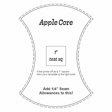 Maybe you would like to learn more about one of these? 5 Best Apple Core Template Printable Printablee Com