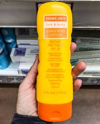 Developed to be water resistant for up to four hours so you can step into the sun with confidence. Trader Joe S Face Body Sunscreen Lotion 6 49 Trader Joe S Products That Will Upgrade Your 2021 Beauty Regimen For 10 Or Less Popsugar Beauty Photo 49