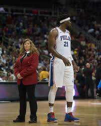 After one year of college basketball at the university of kansas, he was drafted with the third overall pick in the 2014 nba draft. Joel Embiid Is A Tall Person Sixers Basketball Hoops Philadelphia Philadelphia76ers Embiid Joele Sports Photography Philadelphia 76ers Sports
