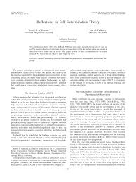 There are numerous recognized psychologists that have contributed to the seven major perspectives of today's modern. Pdf Reflections On Self Determination Theory