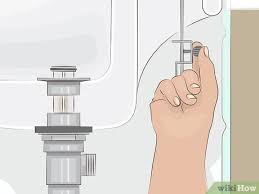 Then, tighten the nut with a basket wrench to secure it in place. How To Replace A Sink Stopper With Pictures Wikihow