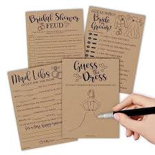 Rustic Bridal Shower Games for 20 Guests