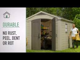 Keter Kunststoff Gartenhaus Factor 8x11 Youtube
