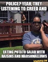 In a large bowl, stir together the yogurt, mayonnaise, lemon juice, curry powder, salt, and pepper. Listening To Creed A Ting Potato Salad With Raisins And Are Her Ifunny