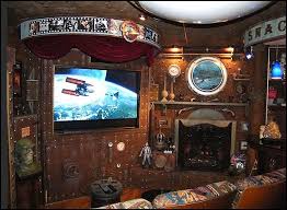 Under The Sea Jules Verne Style Steapunk Decorating 1b Jpg 554 407 Pixels Maison Steampunk Decor Steampunk Meubles Steampunk