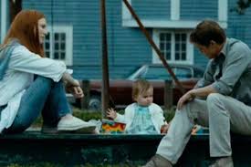 Benjamin button, a baby that was born looking like an old man, is taken in by a nurse at an old folks home. In The Curious Case Of Benjamin Button 2008 The Baby Playing Benjamin And Daisy S Infant Daughter Caroline Is Brad Pitt And Angelina Jolie S Real Life Daughter Shiloh In An Uncredited Cameo When She