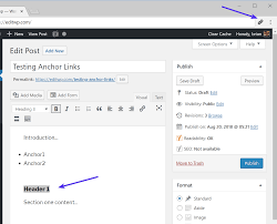 The image tag is actually an anchor. How To Create Anchor Links In Wordpress 4 Easy Methods