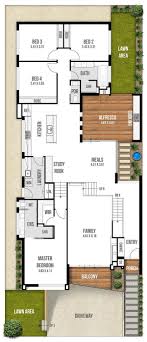 Designed for narrow and small lots. Interesting And Unique Narrow Lot House Plans By Boyd Design Perth Narrow Lot House Plans Narrow House Plans Cottage Floor Plans