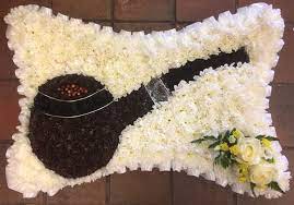 See more ideas about flower arrangements, arrangement, floral arrangements. Pipe Funeral Tribute Blossom Florists Unusual Funeral Tributes Range