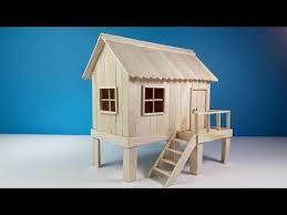 Hallo intelektual muda kalian pasti pernah minum es creamnya? Wow Dari Stik Es Krim Jadi Miniatur Rumah Panggung Kerajinan Tangan Dari Stik Es Krim Youtube Miniatur Rumah Rumah Kerajinan Rumah
