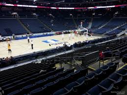 nationwide arena section 116 basketball seating