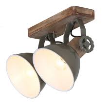 Deckenleuchte 2er Spot Steinhauer 7969g Mexlite Wandlampe Vintage E27 Deckenlampe Holz Lampe Wandlampe