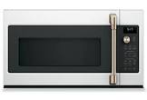 1.7 Cu. Ft. Over-the-Range Microwave with Convection and Air Fry - Matte White - CVM517P4RW2 Cafe