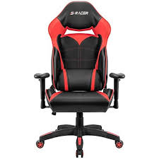 amazon com homall gaming chair racing style high back office chair seat height adjustable computer chair pu leather de sport chair gaming chair computer chair