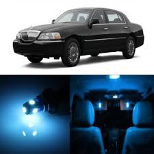 Image result for Light Ice Blue 2007 Town Car