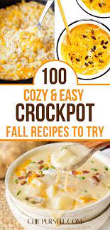 100 Best Fall Crockpot Recipes That Will Keep You Cozy Warm Fall Crockpot Recipes Crockpot Recipes Beef Recipes Easy