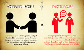 7 Genuine People Fake People Fake People Fake Genuine