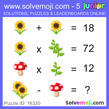 Math is important because it is used in everyday life. Emoji Math Puzzles Can You Solve It Maths Puzzles Emoji Math Math Logic Puzzles