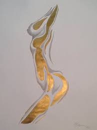 Aug 22, 2018 · happy day! Gold And Graphite Nude 1 Painting By Pat Saucedo