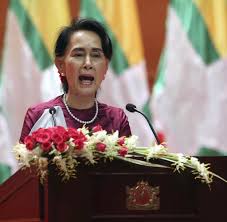 Aung san suu kyi asked with a distinct chill. Suu Kyi Aung San Welt