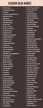 Couples' nicknames, aka pet names are the kinds of names we give to people such as boyfriends, girlfriends, and spouses. Fashion Blog Names 200 Cute Fashion Blogger Name Ideas