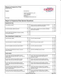 Click here to retrieve fire inspection forms nfpa to your desktop. N F P A T E S T I N G F O R M Zonealarm Results