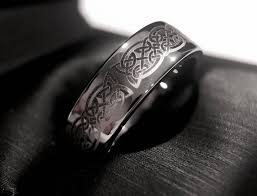 Tungsten Wedding Bands Celtic Design Tungsten Ring His And Her Promise Ring Women Wedding Ban Mens Wedding Bands Womens Wedding Bands Tungsten Wedding Bands