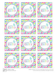 You have so many options from printing these with a printer and using scissors or you can cut them with. Happy Easter Color Mosaic Label Printable