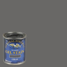 Painting cabinets with gel stain is super easy and you can do it yourself. General Finishes 1 Qt Gray Oil Based Interior Wood Gel Stain Gf Grq The Home Depot