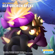 Surgeskinideas#summerofmonsters#brawlstars the best new skin ideas in brawl stars 2020 disclaimer : Dev On Twitter Sea Urchin Spike Finally We Started This Collaboration In June And Finally After 2 Months Of Hard Work It S Time For Grand Reveal This Skin Is A Collaboration With