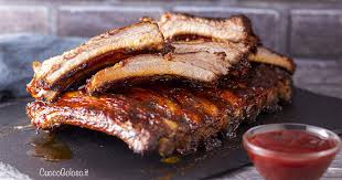 Naturalmente più lasceremo marinare la carne, più si arricchirà di gusto e risulterà morbida. Costine Di Maiale Bbq Al Forno Con Salsa Barbeque Ricetta Facile