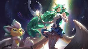 After the update of the summoners rift, it has been the greatest gift that rito gave to us. Hd Wallpaper Green Haired Female Anime Summoner S Rift League Of Legends Wallpaper Flare