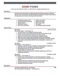 Hair Stylist Resume Is A Must Thing To Have And To Offer When You Already Have Your Soul In Dressing Accountant Resume Resume Examples Sample Resume Templates