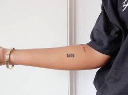 Vsco Dijellza Tattoos Word Tattoos On Arm Tattoo Placement Arm
