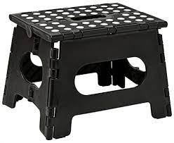 This folding stepstool is an old project i did in '02. Folding Step Stool The Lightweight Step Stool Is Sturdy Enough To Support Adults And Safe Enough For Kids Opens Easy With One Flip Great For Kitchen Bathroom Bedroom Kids Or Adults