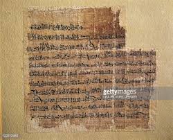 Egyptian Civilization Papyrus Of The Poem Of Pentaur Written In Battle Of Kadesh Papyrus Poems
