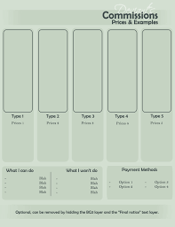 Maybe you would like to learn more about one of these? Commission Informations Blank By Cah3thel Deviantart Com On Deviantart Art Pricing Aesthetic Template Commission Art