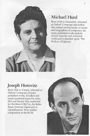 Michael Hurd, composer and author (1928-2006)