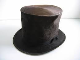 Antique Beaver Silk Top Hat 1850 S To 1879 Victorian Etsy Top Hat Silk Top Hats