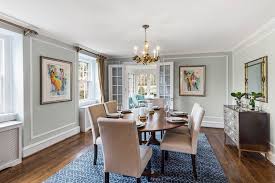 Play up fun patterns by incorporating toile wallpaper into your dining room decor. Updated Bryn Mawr Colonial House For Sale