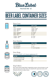 One 25 fl oz can of budweiser beer; Designing Beer Labels Sizing And Dimensions Blue Label Packaging Company